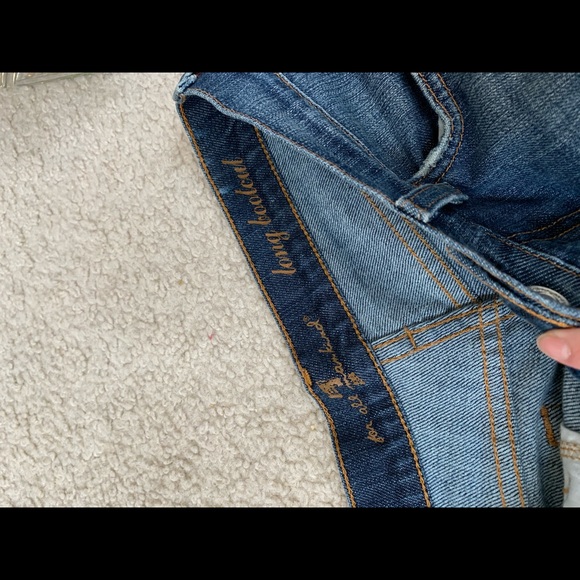 New Seven 7 for All Mankind Long Bootcut Jeans 27 - Picture 3 of 5